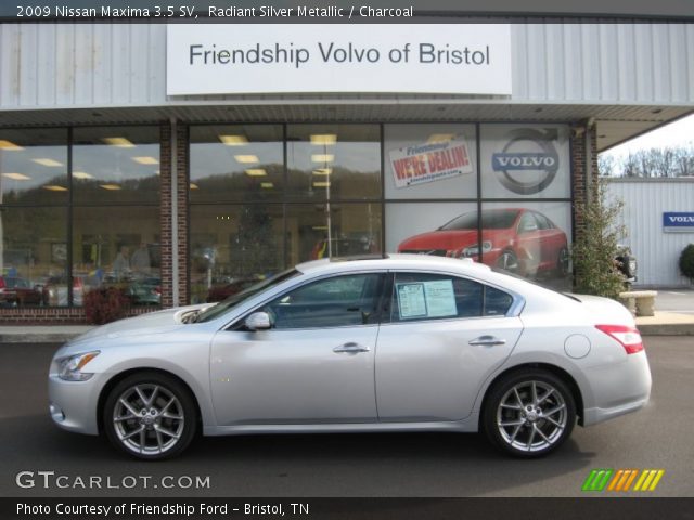 2009 Nissan Maxima 3.5 SV in Radiant Silver Metallic