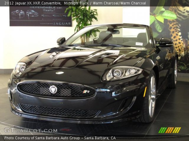 2012 Jaguar XK XKR Convertible in Midnight Black