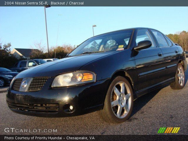 2004 Nissan Sentra SE-R in Blackout