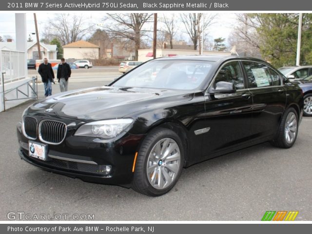 2011 BMW 7 Series ActiveHybrid 750Li Sedan in Black Sapphire Metallic