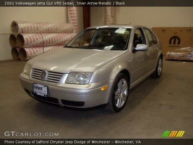 2001 Volkswagen Jetta GLX VR6 Sedan in Silver Arrow Metallic