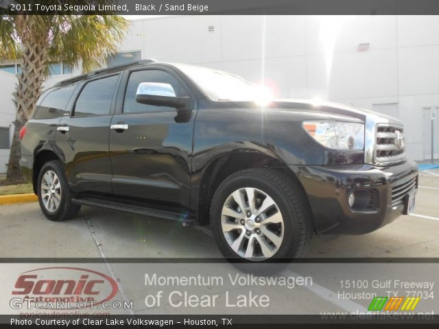 2011 Toyota Sequoia Limited in Black