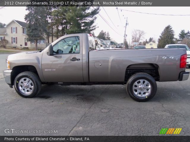 2012 Chevrolet Silverado 3500HD LT Regular Cab 4x4 in Mocha Steel Metallic