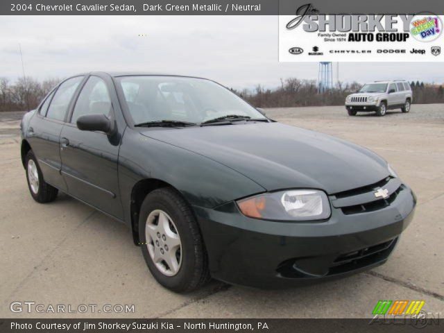 2004 Chevrolet Cavalier Sedan in Dark Green Metallic