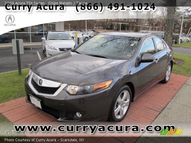 2009 Acura TSX Sedan in Grigio Metallic