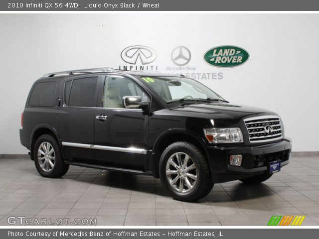 2010 Infiniti QX 56 4WD in Liquid Onyx Black