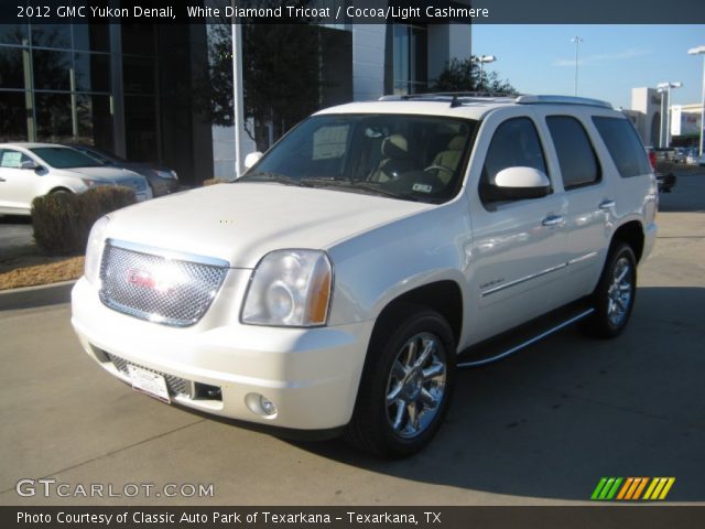 2012 GMC Yukon Denali in White Diamond Tricoat