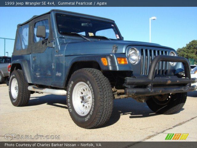 1999 Jeep Wrangler SE 4x4 in Gunmetal Pearlcoat