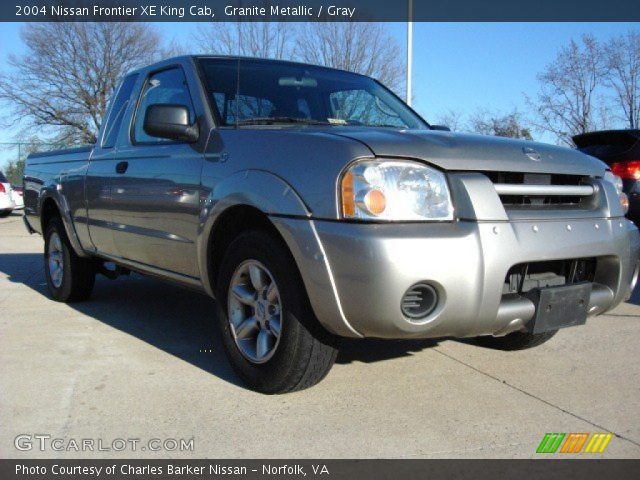 2004 Nissan Frontier XE King Cab in Granite Metallic