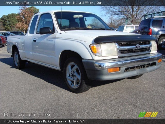 1999 Toyota Tacoma SR5 V6 Extended Cab in Natural White