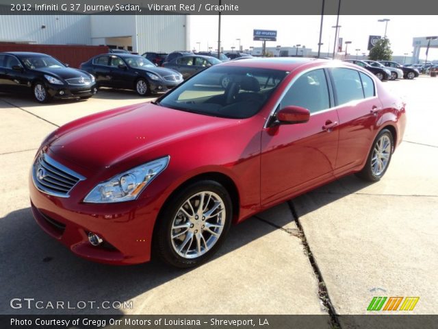 2012 Infiniti G 37 Journey Sedan in Vibrant Red