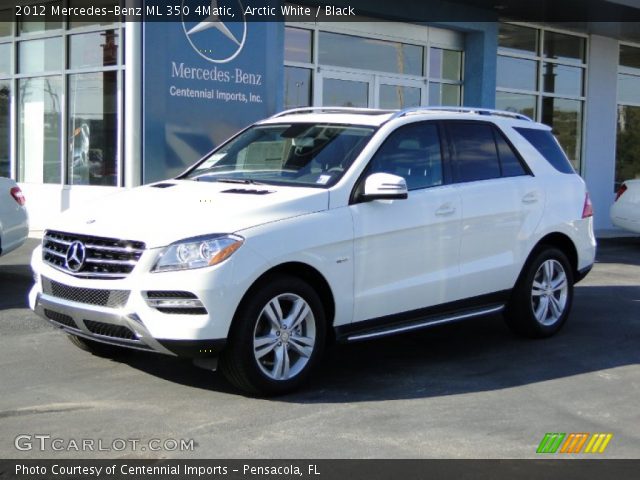2012 Mercedes-Benz ML 350 4Matic in Arctic White