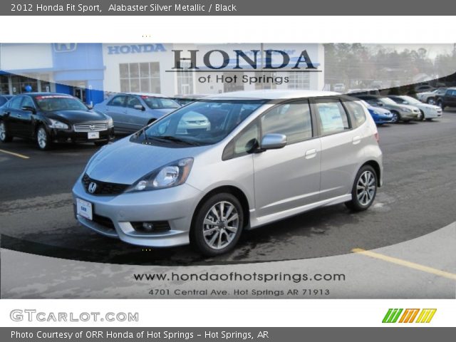 2012 Honda Fit Sport in Alabaster Silver Metallic