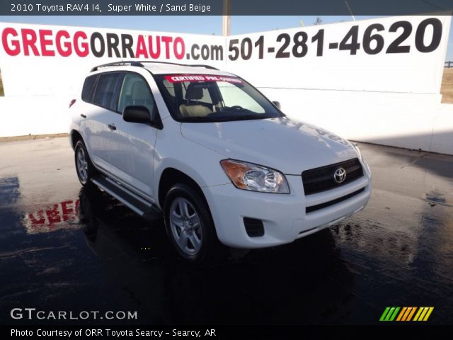 2010 Toyota RAV4 I4 in Super White