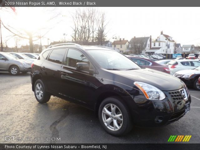 2009 Nissan Rogue SL AWD in Wicked Black