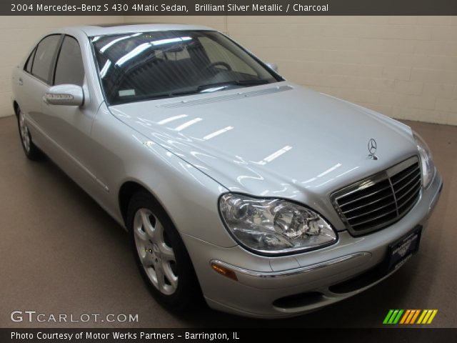 2004 Mercedes-Benz S 430 4Matic Sedan in Brilliant Silver Metallic