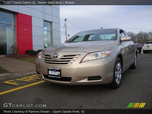2007 Toyota Camry LE in Desert Sand Mica