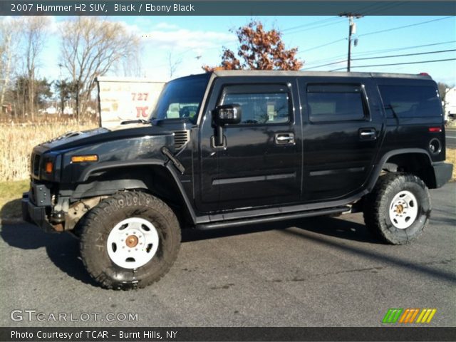 2007 Hummer H2 SUV in Black