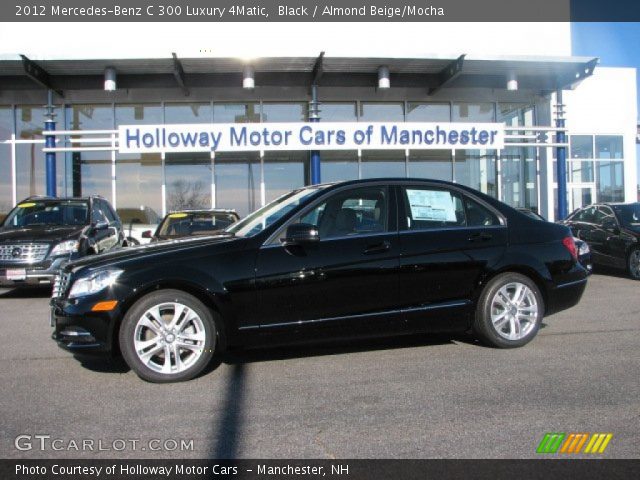2012 Mercedes-Benz C 300 Luxury 4Matic in Black