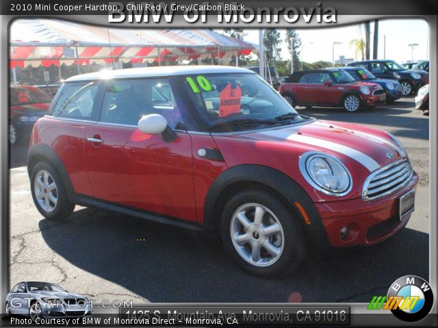 2010 Mini Cooper Hardtop in Chili Red