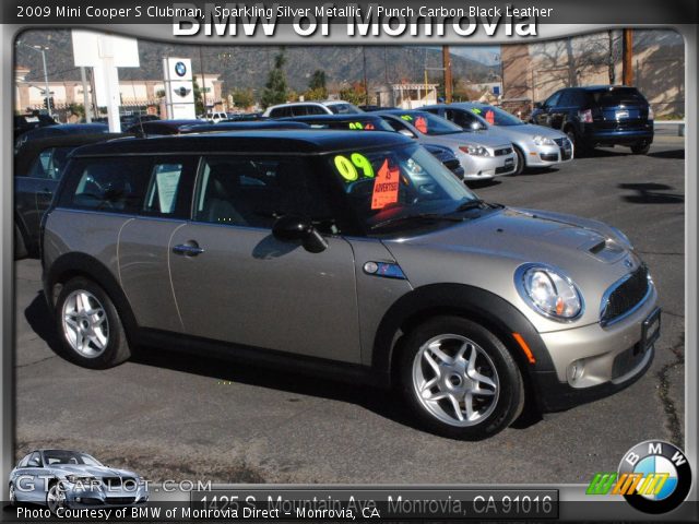 2009 Mini Cooper S Clubman in Sparkling Silver Metallic