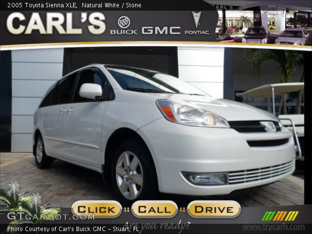 2005 Toyota Sienna XLE in Natural White