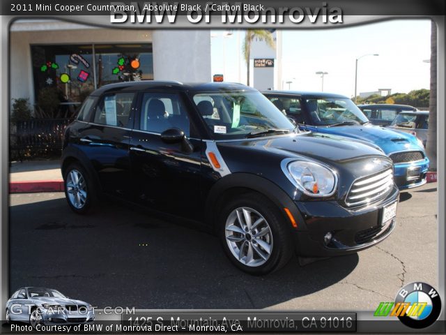 2011 Mini Cooper Countryman in Absolute Black