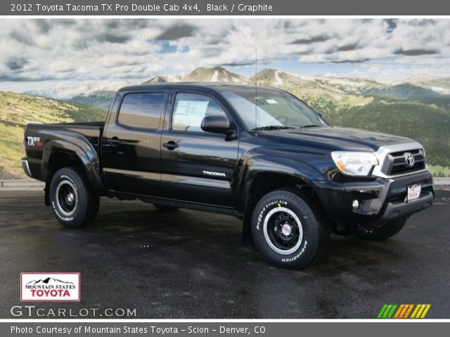 2012 Toyota Tacoma TX Pro Double Cab 4x4 in Black
