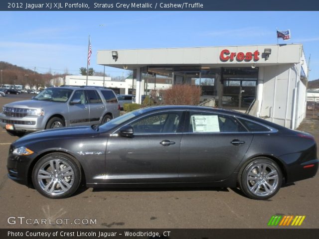 2012 Jaguar XJ XJL Portfolio in Stratus Grey Metallic