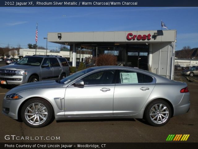 2012 Jaguar XF  in Rhodium Silver Metallic