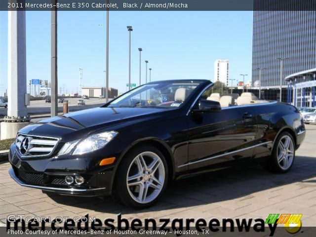 2011 Mercedes-Benz E 350 Cabriolet in Black