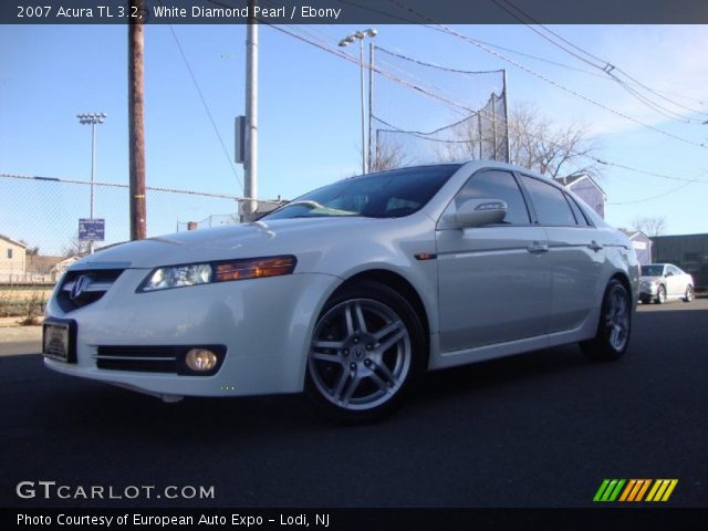 2007 Acura TL 3.2 in White Diamond Pearl