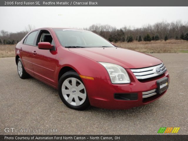 2006 Ford Fusion SE in Redfire Metallic