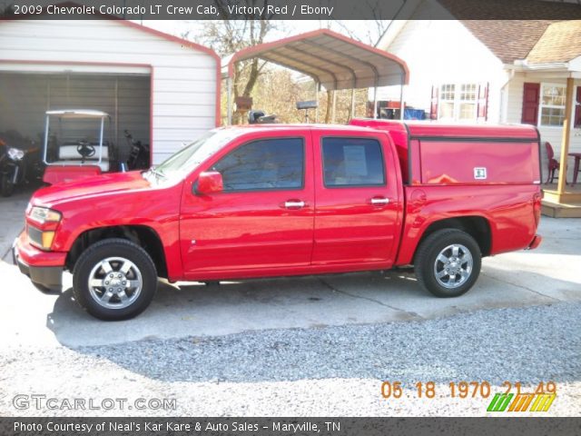 2009 Chevrolet Colorado LT Crew Cab in Victory Red