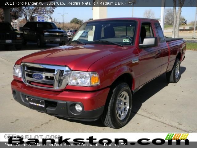 2011 Ford Ranger XLT SuperCab in Redfire Metallic