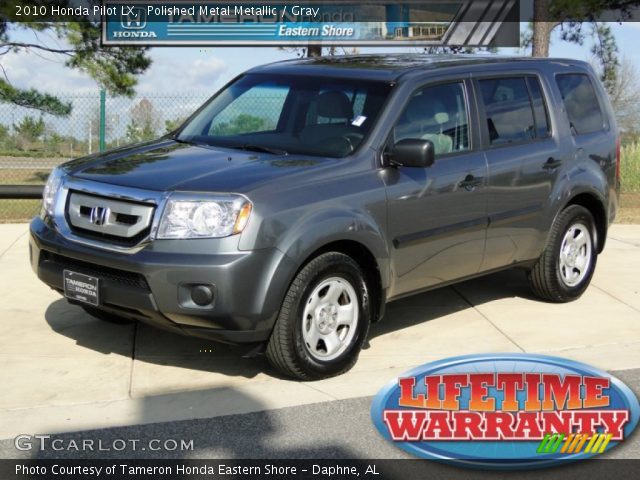 2010 Honda Pilot LX in Polished Metal Metallic