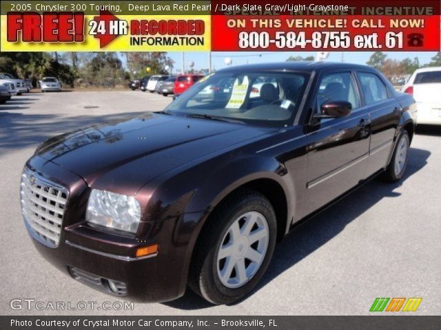 2005 Chrysler 300 Touring in Deep Lava Red Pearl