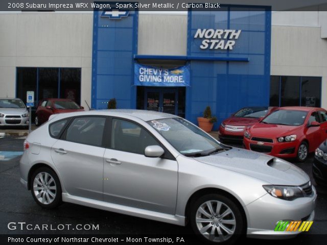 2008 Subaru Impreza WRX Wagon in Spark Silver Metallic