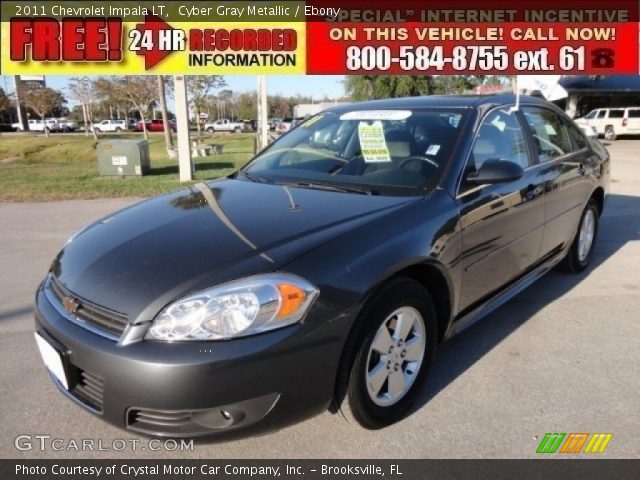 2011 Chevrolet Impala LT in Cyber Gray Metallic