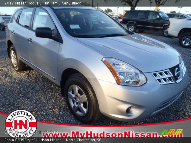 2012 Nissan Rogue S in Brilliant Silver