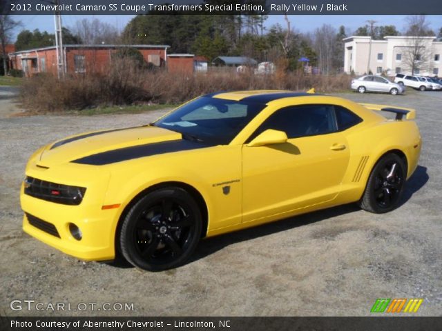 2012 Chevrolet Camaro SS Coupe Transformers Special Edition in Rally Yellow