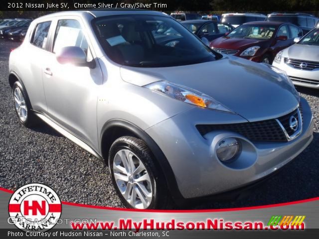 2012 Nissan Juke SV in Chrome Silver