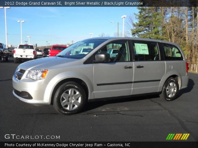 2012 Dodge Grand Caravan SE in Bright Silver Metallic