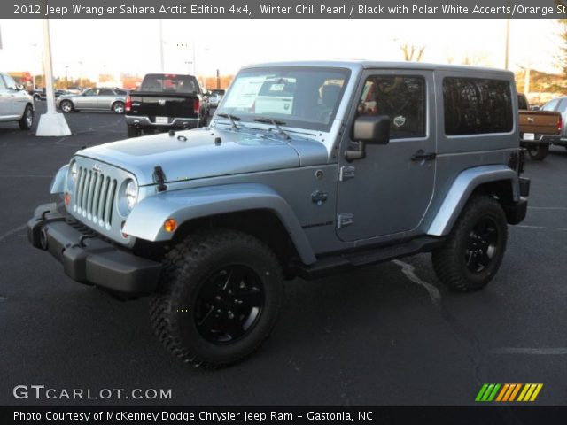 2012 Jeep Wrangler Sahara Arctic Edition 4x4 in Winter Chill Pearl