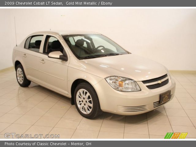 2009 Chevrolet Cobalt LT Sedan in Gold Mist Metallic