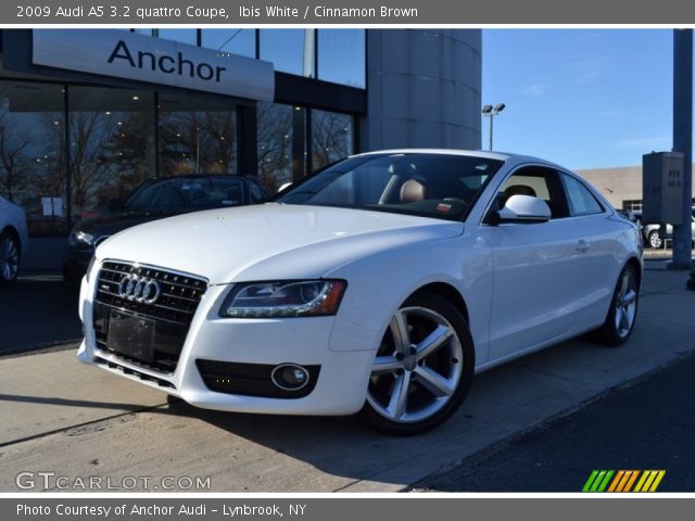 2009 Audi A5 3.2 quattro Coupe in Ibis White