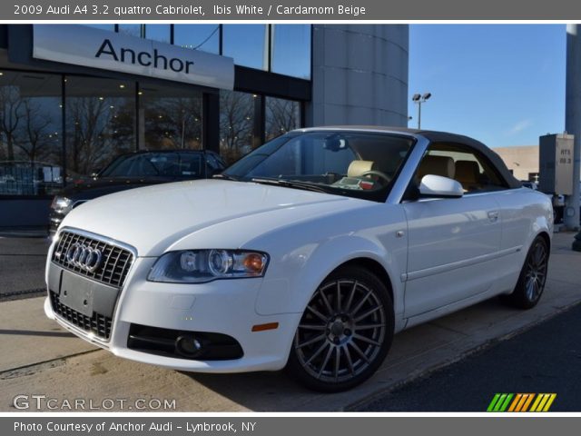 2009 Audi A4 3.2 quattro Cabriolet in Ibis White