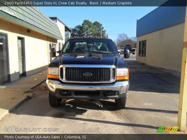 2000 Ford F450 Super Duty XL Crew Cab Dually in Black