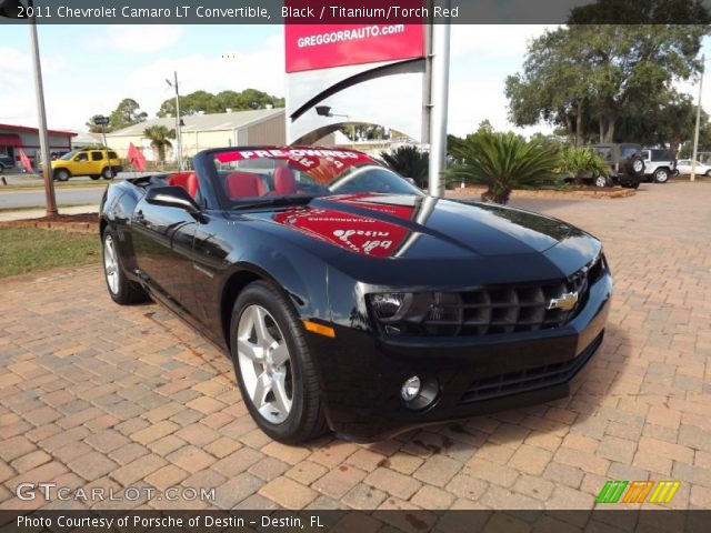 2011 Chevrolet Camaro LT Convertible in Black