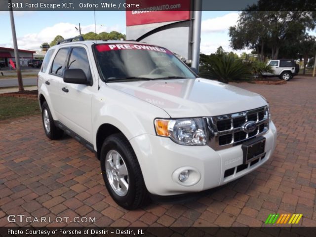 2011 Ford Escape XLT in Oxford White